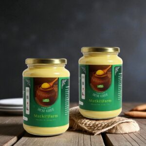 Desi Ghee 1L x 2 (Combo Pack) | 100% Organic | Premium Quality – Total 2L