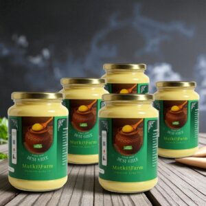 Desi Ghee Combo | 1L x 5 + 5L | Total 5L | 100% Organic Desi Ghee | Premium Quality