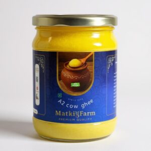 Matki Farm A2 Cow Ghee – 500ml (Premium Quality)