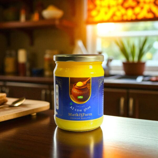 Matki Farm A2 Cow Ghee – 500ml (Premium Quality) - Image 2