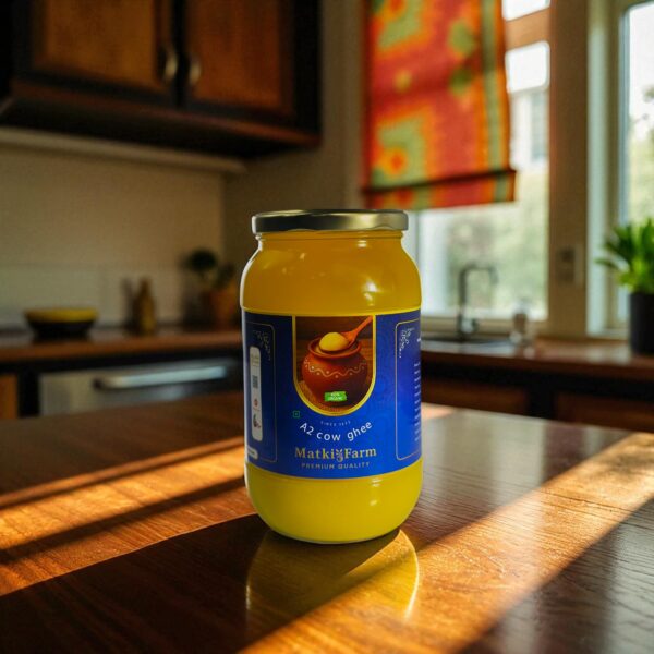 Matki Farm A2 Cow Ghee – 1kg (Premium Quality) - Image 2