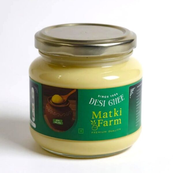 Matki Farm Desi Ghee – 200ml (Premium Quality) - Image 2