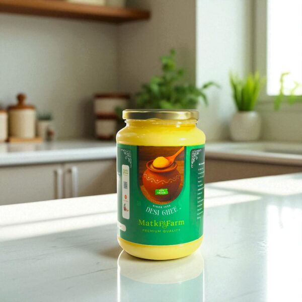 Matki Farm Desi Ghee – 1kg (Premium Quality) - Image 2